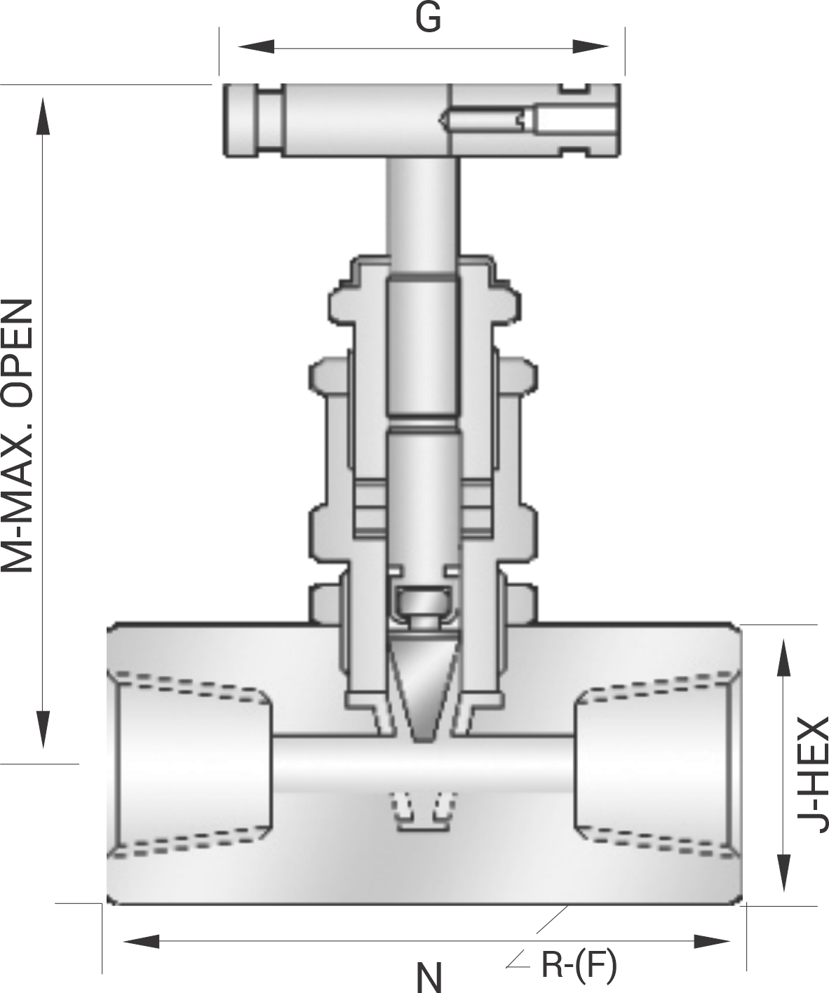 Soft Seat Needle Valve (Female x Female)